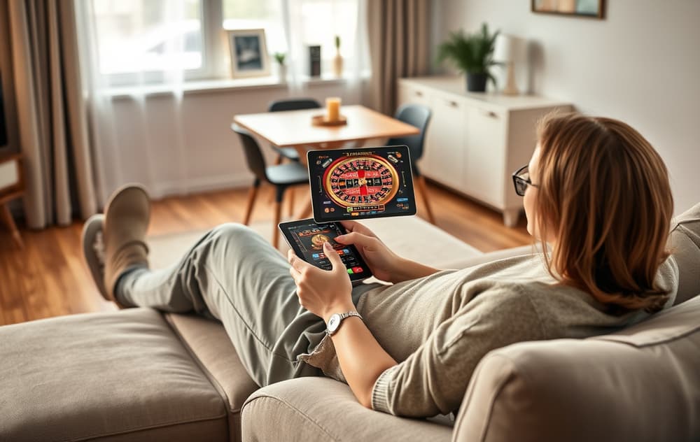 Big Lucky casino med lucky-tema og spilleliste