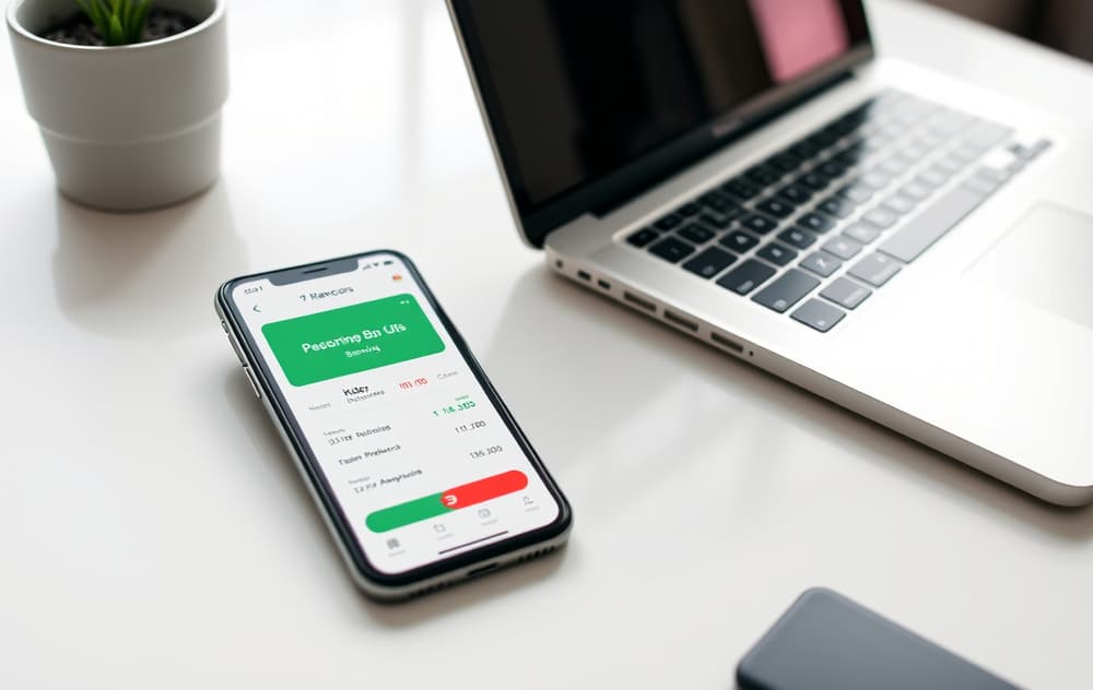 Huzzlin Casino mobilvisning med spillutvalg